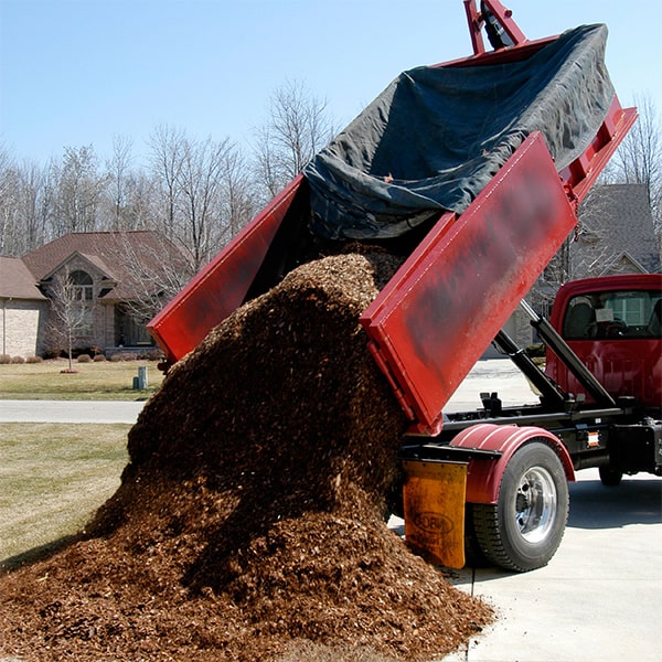 mulch delivery typically, we require at least 48 hours' notice for a mulch delivery